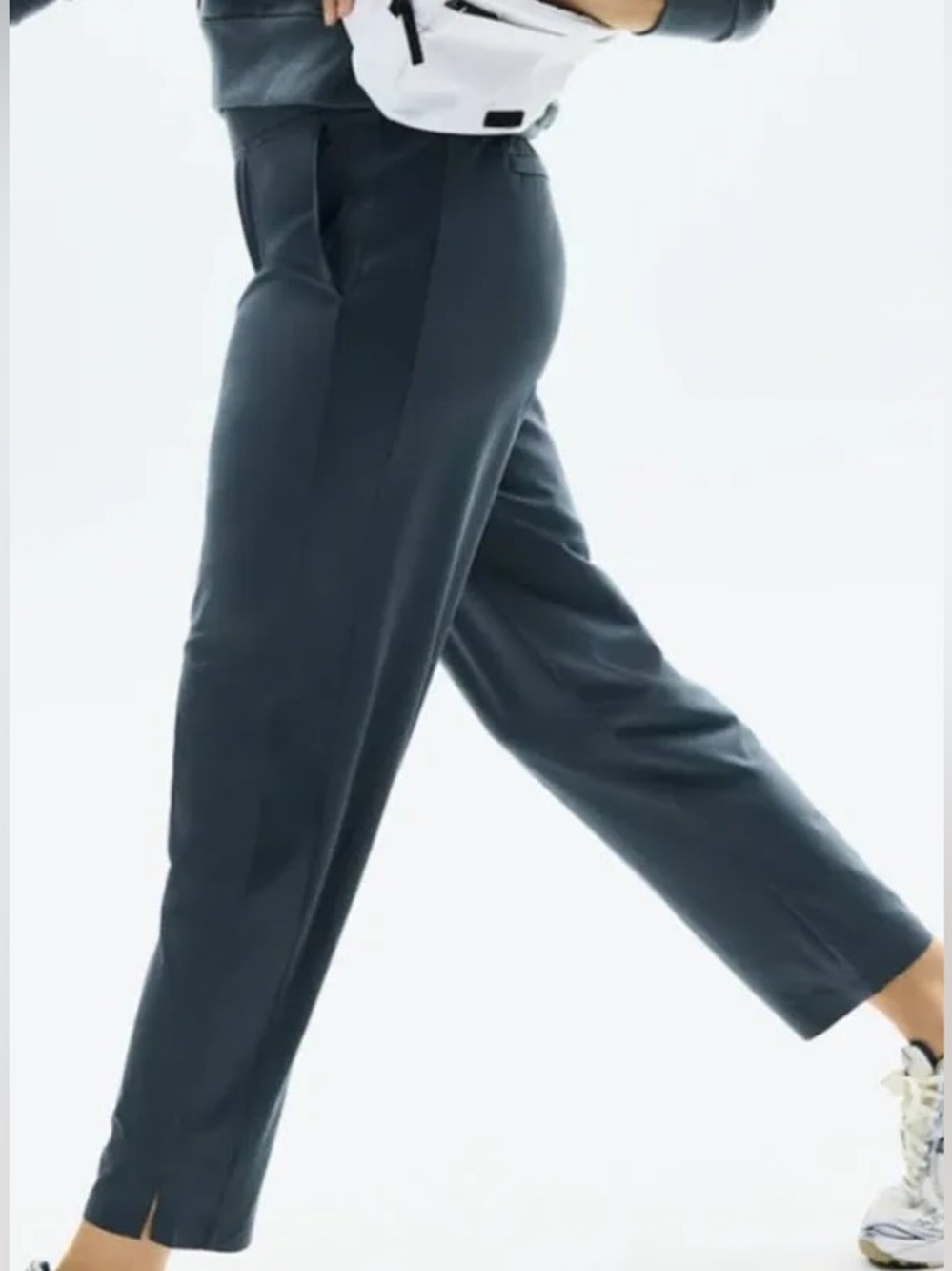 Athleta Brooklyn Mid-Rise Ankle Pant, size 8, Dark Teal, EUC